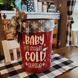 Vintage Maple syrup bucket